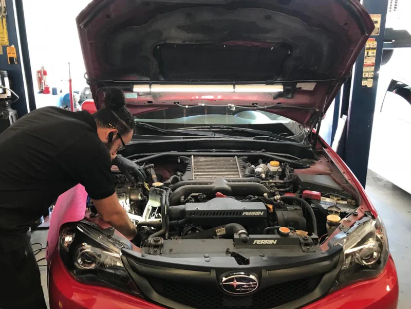 Professional auto repair shop
